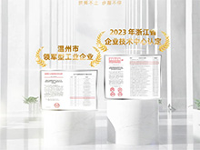 载誉前行｜oety欧亿体育股份荣获“2023年浙江省企业技术中心”认定，连续三年蝉联“温州市领军型工业企业”殊荣